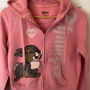 Disney thumper zip up sweatshirt